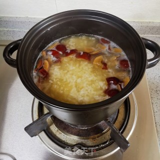 银耳红枣大米粥的做法步骤：6