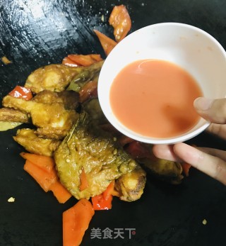 香辣鱼块的做法步骤：10