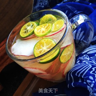 桃子青柠蜂蜜水的做法步骤：10