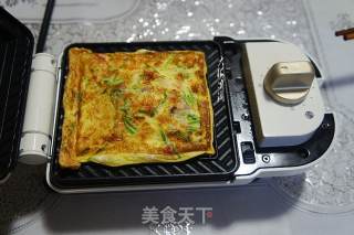 火腿煎蛋的做法步骤：5