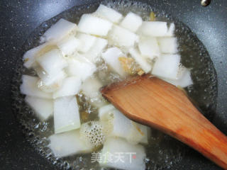 榨菜丝鸡蛋冬瓜汤的做法步骤：5
