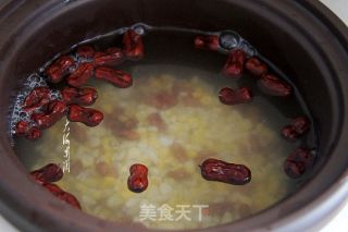 红枣芸豆大碴子粥的做法步骤：4