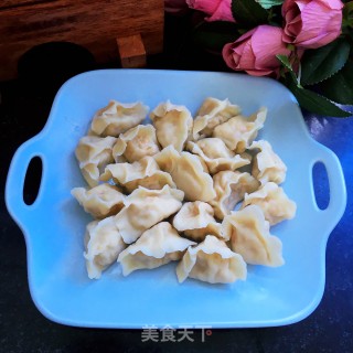 笋瓜鸡蛋素水饺的做法步骤：11