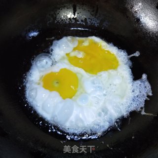 苋菜炒鸡蛋的做法步骤：5