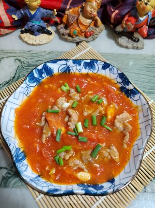 嫩滑牛肉烧番茄的做法步骤：12