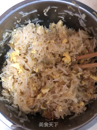 萝卜馅饼的做法步骤：16