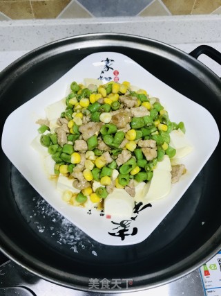 三丁蒸豆腐的做法步骤：9