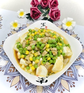 三丁蒸豆腐的做法步骤：10