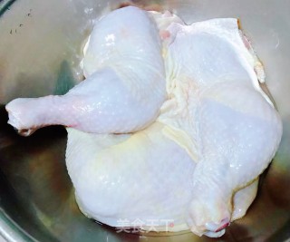 奥尔良鸡腿饭的做法步骤：1