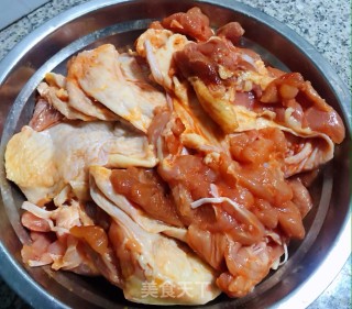 奥尔良鸡腿饭的做法步骤：4
