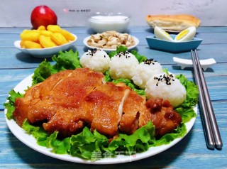奥尔良鸡腿饭的做法步骤：15