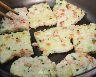 糯米煎饼的做法步骤：6