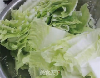 猪油炒大白菜的做法步骤：1
