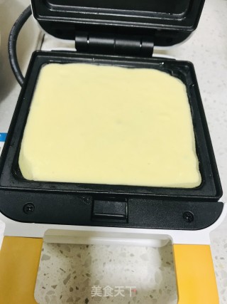 煎饼三明治的做法步骤：6