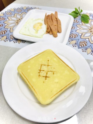 煎饼三明治的做法步骤：10