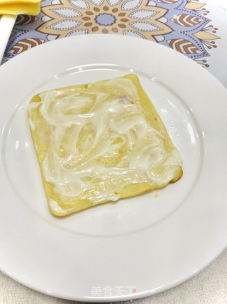 煎饼三明治的做法步骤：11