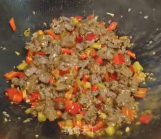 香辣牛肉的做法步骤：4