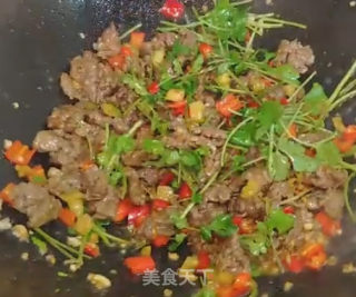 香辣牛肉的做法步骤：5