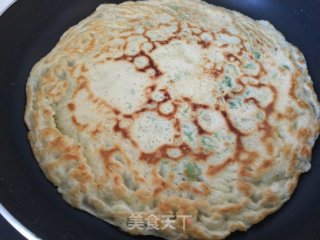 苦苣菜鸡蛋饼的做法步骤：5