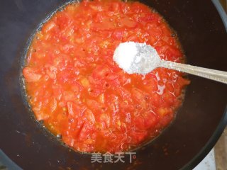 西红柿鸡蛋手擀凉面的做法步骤：9