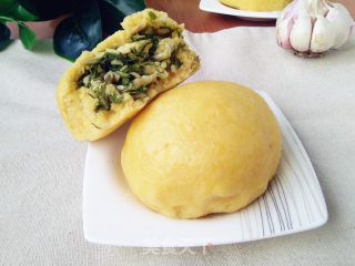 鸡蛋茴香馅菜团子的做法步骤：9