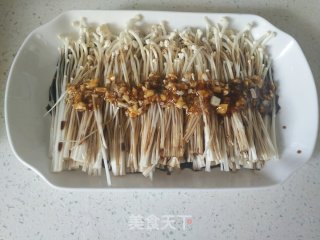 蒜蓉金针菇的做法步骤：6