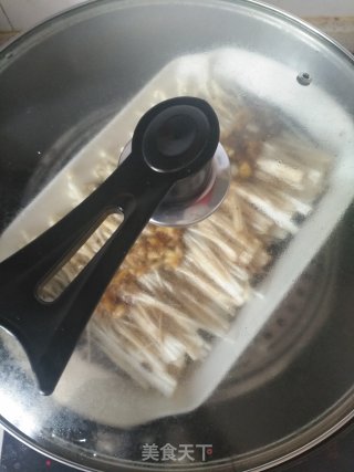 蒜蓉金针菇的做法步骤：7