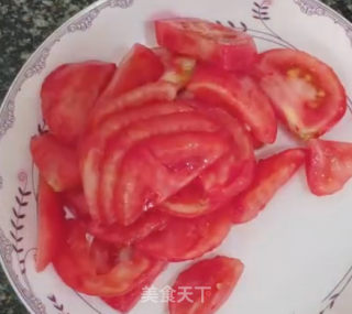 番茄炖豆腐的做法步骤：2