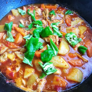 鸡腿烧土豆的做法步骤：13