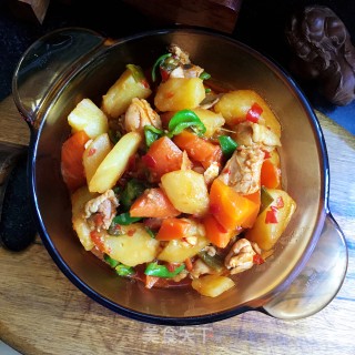鸡腿烧土豆的做法步骤：14