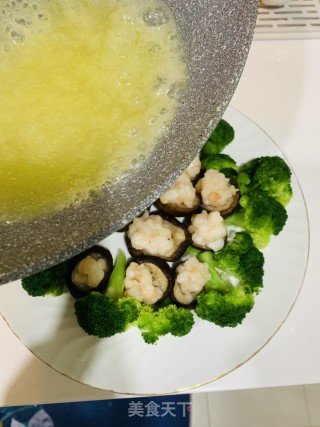 香菇虾滑的做法步骤：9