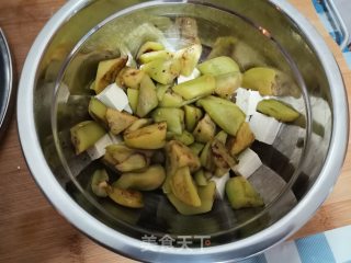 豆腐烧茄子的做法步骤：2