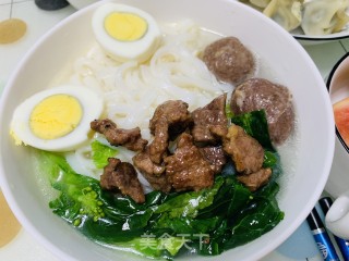 潮州牛肉丸粉条汤的做法步骤：12