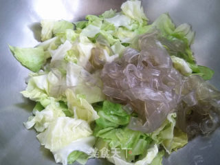包菜烧粉条的做法步骤：5
