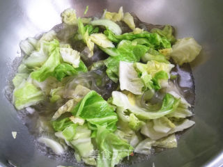 包菜烧粉条的做法步骤：6