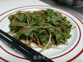 拌马齿苋的做法步骤：3