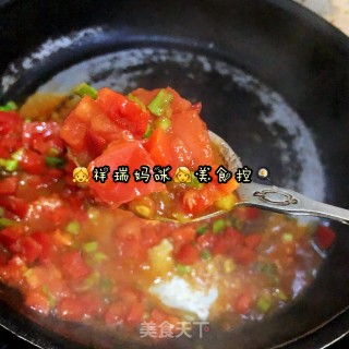 原创【????仙草味道????私房菜????】????女儿????的????味道????彩食番茄????蔬菜????面????的做法步骤：5