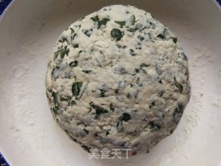 红薯叶发面馍的做法步骤：7