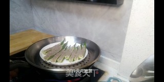 秋葵酿虾滑，乘风破浪会有时的做法步骤：7