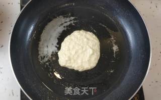 嫩玉米饼的家常做法的做法步骤：7