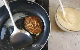 嫩玉米饼的家常做法的做法步骤：8