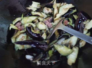 肉末烧茄子的做法步骤：4