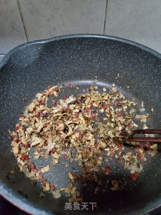 梅菜干酥饼的做法步骤：3