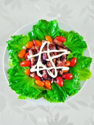 牛排生菜沙拉的做法步骤：7