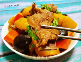 腐乳排骨炖时蔬#荤菜#的做法步骤：12
