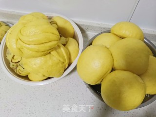 南瓜馒头的做法步骤：10