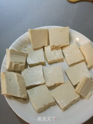 普通煎豆腐的做法步骤：1