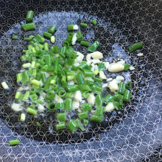 虾干炒青菜的做法步骤：5