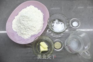 德国碱水包的做法步骤：1