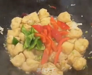 炒豆泡的做法步骤：3